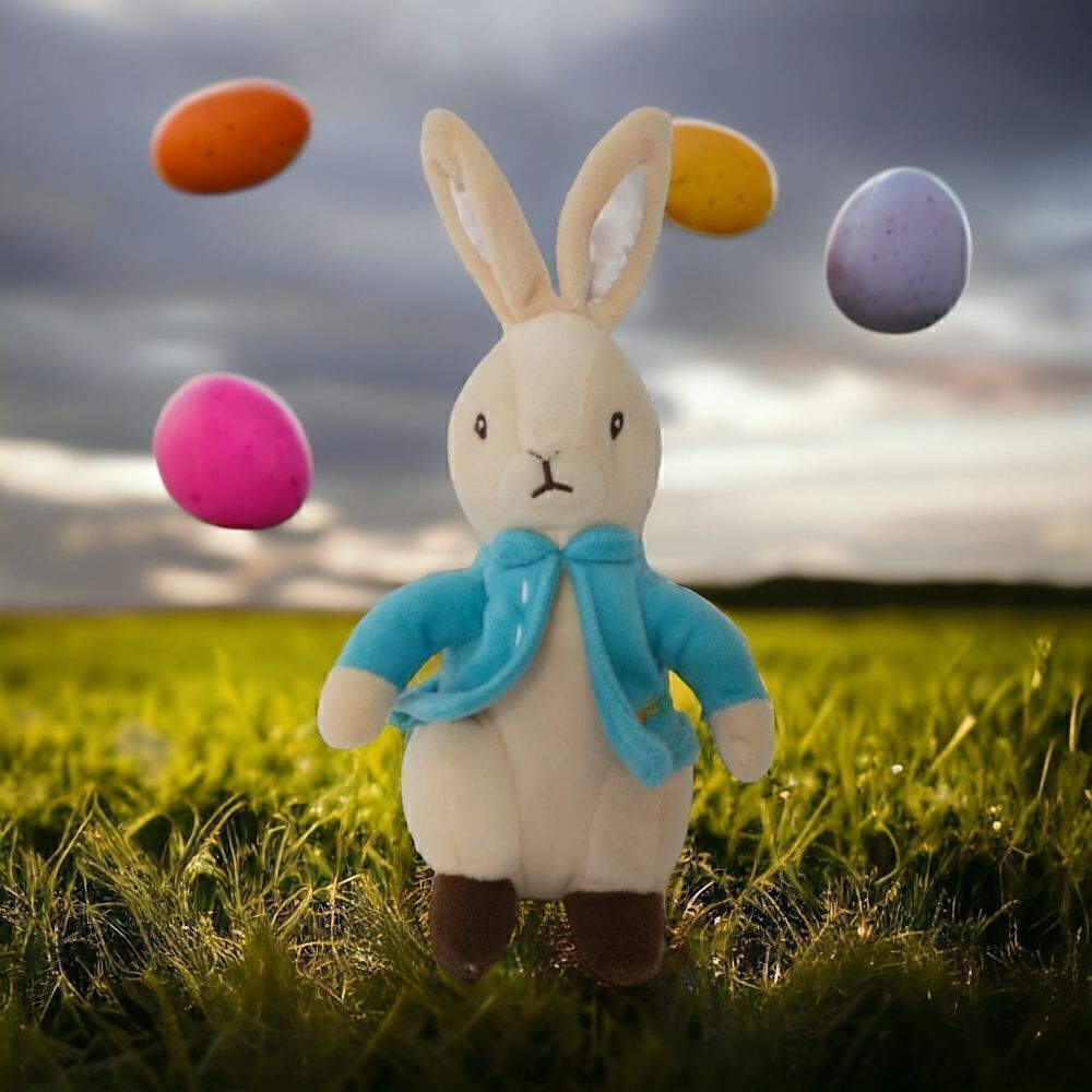 Peter‎ Rabbit Plush Beatrix Potter Stuffed Animal Bunny 2017 Kids Preferred 9".